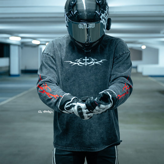 'CURSED' Long Sleeve (Red)